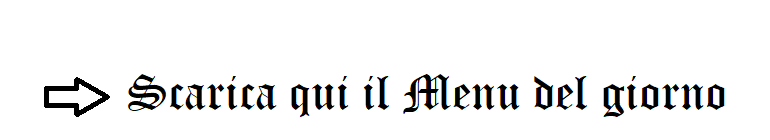 Menu del giorno pdf